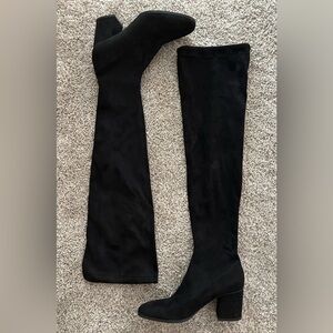 Vero Moda Black Over-the-Knee Boots